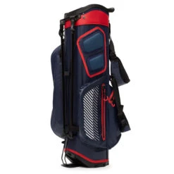 Stromberg Weatherlite StandBag NAVY RED -Elite Golf Shop 400766 Stromberg Weatherlite StandBag navy red 3
