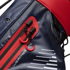 Stromberg Weatherlite StandBag NAVY RED -Elite Golf Shop 400766 Stromberg Weatherlite StandBag navy red 4