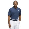 Adidas Golf Adidas Polo Primeblue SportS22 MENS SS SMALL NAVY -Elite Golf Shop 401445 Navy adidas Golf Primeblue Sport Collar Polo Shirt 3