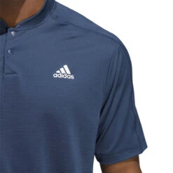 Adidas Golf Adidas Polo Primeblue SportS22 MENS SS SMALL NAVY -Elite Golf Shop 401445 Navy adidas Golf Primeblue Sport Collar Polo Shirt 5