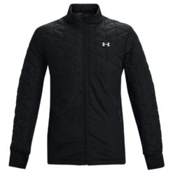 Under Armour UA Jacket CG React VLAP Hy W22 MENS LS SMALL BLK/REFLC -Elite Golf Shop 401812 Black Black ReflectiveSilver Under Armour ColdGear Reactor Jacket 1