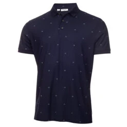 Calvin Klein CK Polo Monogram S22 MENS SS SMALL NVYARCICE