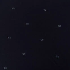 Calvin Klein CK Polo Monogram S22 MENS SS SMALL NVYARCICE -Elite Golf Shop 401863 Navy ArticIce Calvin Klein Monogram Polo Shirt 3