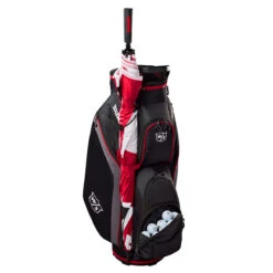 Wilson Staff Lite Cart Bag UNISEX ONE SIZE BKCHARRED -Elite Golf Shop 401916 Black Charcoal Red Wilson Staff Lite Cart Bag 6