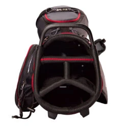 Wilson Staff Lite Stand Bag UNISEX ONE SIZE BKCHARRED -Elite Golf Shop 401930 Black Charcoal Red Wilson Staff Lite Stand Bag 3