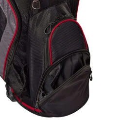 Wilson Staff Lite Stand Bag UNISEX ONE SIZE BKCHARRED -Elite Golf Shop 401930 Black Charcoal Red Wilson Staff Lite Stand Bag 5