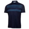 Calvin Klein CK Polo Marina S22 MENS SS SMALL OCEAN -Elite Golf Shop 401981 Navy Ocean Calvin Klein Marina Polo Shirt 1