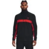 Under Armour UA Midlayer Storm HalfZip W22 MENS HZ L SMALL BLK RED -Elite Golf Shop 402434 Black Red Under Armour Storm Half Zip Midlayer 3
