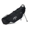 Callaway Pencil Par 3 Dbl Bag UNISEX ONE SIZE BLACK -Elite Golf Shop 402634 Black Callaway Golf Par 3 Double Strap Pencil Bag 1