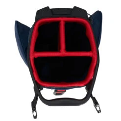 Callaway Pencil Par 3 Dbl Bag UNISEX ONE SIZE NAVY RED -Elite Golf Shop 402634 Navy Red Callaway Golf Par 3 Double Strap Pencil Bag 3