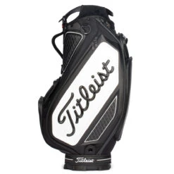 Titleist Tour Series Tour Bag ONE SIZE BLACKWHITE -Elite Golf Shop 402704 Black White Titleist Tour Series Tour Bag 6