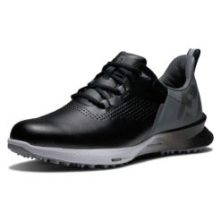 FootJoy FJ Fuel W22 ATHLETIC 7 MED BLKCHARSI -Elite Golf Shop 402928 Black Charcoal Silver FootJoy Fuel Shoes 4