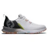 FootJoy FJ Fuel S22 ATHLETIC 7 MED WHBKOR -Elite Golf Shop 402928 White Black Orange FootJoy Fuel Shoes 1