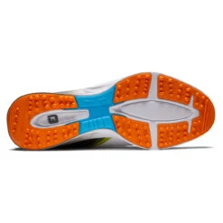 FootJoy FJ Fuel S22 ATHLETIC 7 MED WHBKOR -Elite Golf Shop 402928 White Black Orange FootJoy Fuel Shoes 3