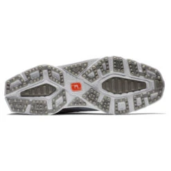 FootJoy FJ Pro SL Sport S22 ATHLETIC 7 MED WHTGRYORA -Elite Golf Shop 403039 White Grey Orange FootJoy Pro SL Sport Shoes 2022 3
