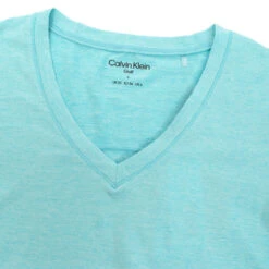 Calvin Klein CK Polo Relax V Neck S22 LADIES VN SIZE 8 BLACK 4 -Elite Golf Shop 403515 Opal Calvin Klein Relax T Shirt 3