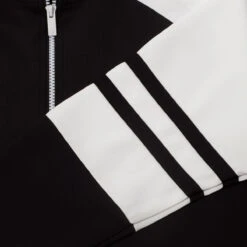 Calvin Klein CK Midlayer Tech S22 MENS HZ L SMALL BKWH -Elite Golf Shop 403658 Black White Klein Tech Midlayer 4