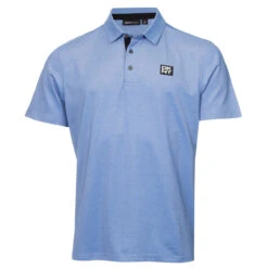 DKNY Polo Oxford S22 MENS SS SMALL PINKOXFOR
