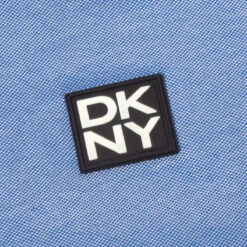 DKNY Polo Oxford S22 MENS SS SMALL PINKOXFOR -Elite Golf Shop 403896 Cobalt DKNY Oxford Polo Shirt 4