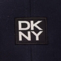 DKNY Cap Twill Mesh Logo S22 MENS CAP ONE SIZE NVY -Elite Golf Shop 403923 Navy DKNY Mesh Cap 4