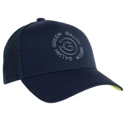 Galvin Green GGreen Cap Scott Logo S22 MENS CAP ONE SIZE SHARKSKIN -Elite Golf Shop 404034 Navy Galvin Green Scott Logo Cap 1