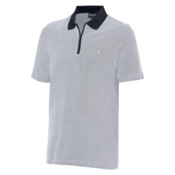 Golfino Polo Biarritz S22 MENS SS SMALL X PALE BL -Elite Golf Shop 404218 Navy GOLFINO Biarritz Polo Shirt 3