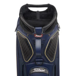 Titleist Open Tour Cart Bag ONE SIZE NAVY GOLD -Elite Golf Shop 404429 Navy Gold Titleist The Open Tour Bag 6