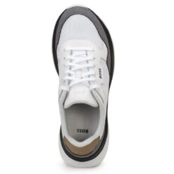 Hugo Boss Dean Runn S22 ATHLETIC 7 BLACK -Elite Golf Shop 404646 White Hugo Boss Dean Running Style Trainers 3