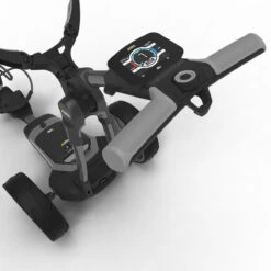 Powakaddy FX7 18 Hole Lithium UNISEX 18 HOLE GUNMETAL -Elite Golf Shop 404764 Gunmetal PowaKaddy FX7 18 Hole Lithium Trolley 2022 5