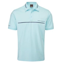 Oscar Jacobson OJ Polo Marsden S22 MENS SS SMALL NAVYWHITE -Elite Golf Shop 404878 CoolBlue Navy Oscar Jacobson Marsden Polo Shirt 1