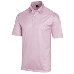 Greg Norman Gnorman Polo Micro Dash W22 MENS SS SMALL DESERTBLU