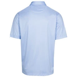 Greg Norman Gnorman Polo Micro Dash W22 MENS SS SMALL DESERTBLU -Elite Golf Shop 405409 DesertBlue Greg Norman Micro Dash Foulard Polo Shirt 2