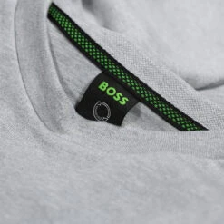 Hugo Boss Sweater Salbo CurS22 MENS LS SMALL LHTPASGRY -Elite Golf Shop 406771 grey 3