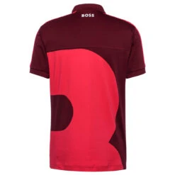 Hugo Boss Polo Paddy 8 W22 MENS SS SMALL MEDRED -Elite Golf Shop 408172 MediumRed Hugo Boss Mens Paddy 8 Golf Polo Shirt 2