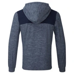 FootJoy FJ Hoodie Thermal W22 MENS LS SMALL NAVY RED -Elite Golf Shop 408557 Navy Red FootJoy Mens Thermal Golf Hoodie 2