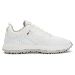 Hugo Boss Cedric Runn W22 ATHLETIC 7 BLACK -Elite Golf Shop 408662 White Hugo Boss Mens Cedric Running Style LMYX Trainers 1