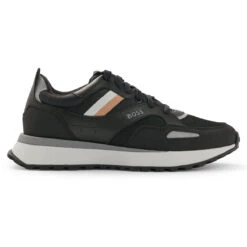 Hugo Boss Jonah Runn W22 ATHLETIC 7 BLACK -Elite Golf Shop 408683 Black Hugo Boss Jonah Runn MX Trainers 1