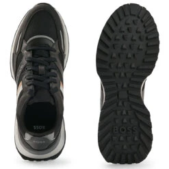 Hugo Boss Jonah Runn W22 ATHLETIC 7 BLACK -Elite Golf Shop 408683 Black Hugo Boss Jonah Runn MX Trainers 2