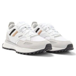 Hugo Boss Jonah Runn W22 ATHLETIC 7 BLACK -Elite Golf Shop 408683 White Hugo Boss Jonah Runn MX Trainers 3