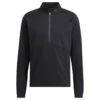 Adidas Golf Adidas Windtop Cold Rdy W22 MENS LS SMALL BLACK -Elite Golf Shop 408765 Black adidas Golf Mens COLD RDY Zip Midlayer 1 1