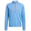 Adidas Golf Adidas Windtop Cold Rdy W22 MENS LS MED PULSEBLUE -Elite Golf Shop 408765 PulseBlue adidas Golf Mens COLD RDY Zip Midlayer 1 1