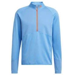Adidas Golf Adidas Windtop Cold Rdy W22 MENS LS MED PULSEBLUE