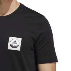 Adidas Golf Adidas T Shirt Core W22 MENS SS SMALL BLACK -Elite Golf Shop 408824 Black adidas Golf Mens Core T Shirt 4