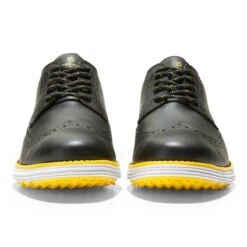 Cole Haan Original Grand W22 ATHLETIC 7 WHITE WHT -Elite Golf Shop 408898 Black White Cole Haan OriginalGrand Wing Oxford Shoes 5