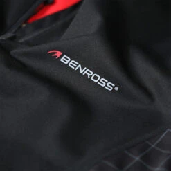 Benross Windtop SShell GridW22 MENS LS SMALL BLKPEWTER -Elite Golf Shop 409357 benross shell grid midlayer black pew 3
