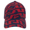 J.Lindeberg JLBerg Cap Gilbert Print W22 MENS CAP ONE SIZE RED -Elite Golf Shop 409544 BridgeRedSwirl J Lindeberg Mens Gilbert Print Cap 1