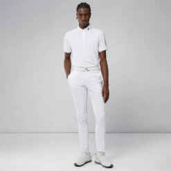 J.Lindeberg JLBerg Pant Elof W22 MENS FFR 30W 32L WHITE -Elite Golf Shop 409739 White JLindeberg Mens Elof Trousers 4