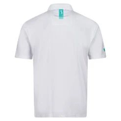 Stromberg Polo LS Coach W22 MENS SS SMALL WHTBLUE -Elite Golf Shop 410154 White Blue Stromberg Lee Sharpe Coach Polo Shirt 2