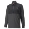 PUMA Golf Puma Windtop Cloudsp WRMLBLW22 MENS LS SMALL BLACK -Elite Golf Shop 410829 Black PUMA Golf Mens CLOUDSPUN WRMLBL Zip Midlayer 1