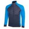 Galvin Green GGreen Windtop Dexter W22 MENS FZ L SMALL NAVY -Elite Golf Shop 410974 Navy Blue Galvin Green Mens Dexter Midlayer 1